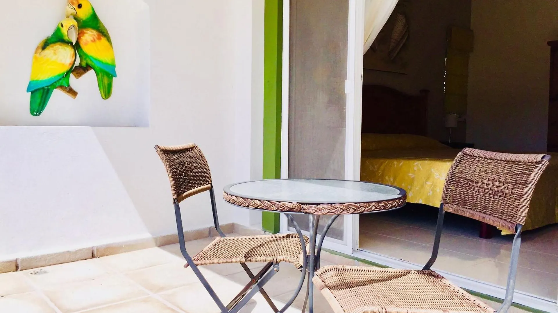 *** Guest house Deluxe Budget Balcony Room With Swimming Pool Air Conditioning And Parking Playa del Carmen Mexico